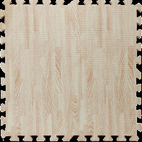 Модульна м'яка підлога пазл EVA, покриття для підлоги 60x60x1cм, Біле дерево (МР8) Модульна м'яка підлога пазл EVA, покриття для підлоги 60x60x1cм, Біле дерево (МР8)