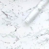 Самоклеюча плівка під зелено-червоний мармур, самоклейка для меблів, стільниць, рулон 10м (KN-M0022-2)