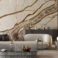 Самоклеюче вінілове покриття для стін, настінне панно 3,6х2,8м, 6 рулонів, Аксиніт (WB-SLH-010)