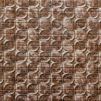 Самоклеючі 3Д панелі Луска, 3D панелі самоклейка для стін 70х77см (029)