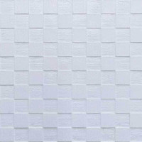 Самоклеючі 3Д панелі Біла плитка, 3D панелі самоклейка для стін та стелі 70x70см (193)