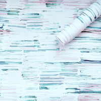 Самоклеюча плівка для меблів, самоклейка, рулон 10м, Акварель (KN-X0207-1)