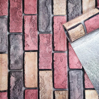 Самоклеючі шпалери в рулонах для стін 2800х500х2мм, Цегла (WB-008-001)