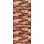 Самоклеючі 3Д панелі під коричневу Катеринославську цеглу в рулоні 3.08м, 3D панелі самоклейка (R179-3-3)