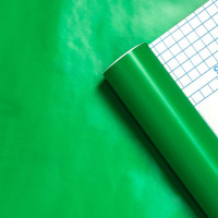 Самоклеюча плівка для меблів, самоклейка, рулон 10м, Зелена (7018)