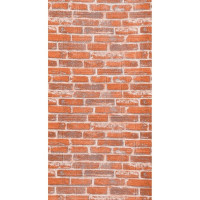 Самоклеючі 3Д панелі під руду Катеринославську цеглу в рулоні 3.08м, 3D панелі самоклейка (R044-3-3)