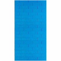 Самоклеючі 3Д панелі під синю цеглу в рулоні 3.08м, 3D панелі самоклейка (R003-3-3)