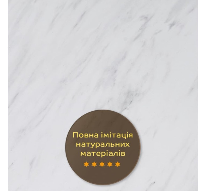 Декоративная ПВХ плита для стен под белый мрамор 1,22х2,44м (OS-KL8011)
