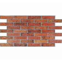 Декоративні пластикові ПВХ панелі для стін під руду цеглу 480х960х4мм (SW-00001558)