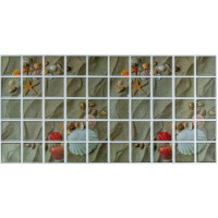 Декоративні пластикові ПВХ панелі для стін 960х480х4мм, Мушлі (SW-00001789)