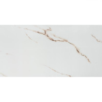 Самоклеюча PET плитка для стін під світло-бежевий мармур 60х30см, глянсова