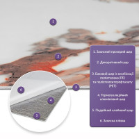 Самоклеюча PET плитка для стін в рулоне 3м, Піщаний кварц (SW-00002424)