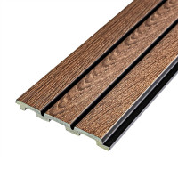 Декоративні рейки на стіну, рейкові панелі для декору 290х12х1,2см, Натуральне дерево