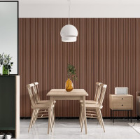 Декоративні рейки на стіну, рейкові стінові панелі 300х15х0,9см, Капучино (SW-00001868)