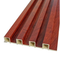 Декоративні рейки на стіну, рейкові панелі 300х16х2,3см, Махагон (SW-00001531)