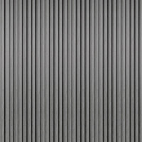 Декоративні рейки на стіни, рейкові панелі 300х16х2,3см, Вугілля (SW-00001534)