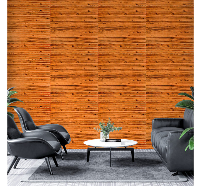 Самоклеющиеся 3D панели под бамбук Дерево, 3Д панели самоклейка для стен 70x70см (072)