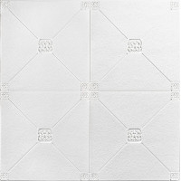 Самоклеючі 3Д панелі під білу плитку, 3D панелі самоклейка для стін та стелі 70x70см (164)