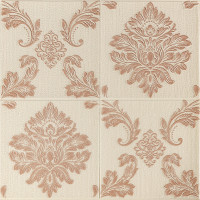 Самоклеючі 3Д панелі Бежевий вінтаж, 3D панелі самоклейка для стін 70x70см (405)