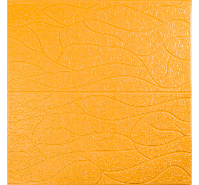 Самоклеючі 3Д панелі, 3D панелі самоклейка для стін та стелі 70x70х0,6см, Бежева скеля (SW-00001949)