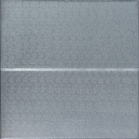 Самоклеючі 3Д панелі 70х70см, 3D панелі самоклейка для стін, Срібний квадрат (SW-00003257)