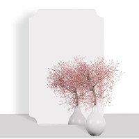 Акрилове дзеркало самоклейка, що не б'ється 27х42см (OS-MR-14)