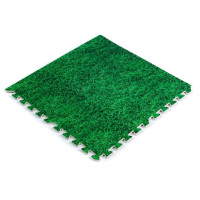 Модульна м'яка підлога пазл EVA, покриття для підлоги 60x60x1cм, Зелена трава (МР4) Модульна м'яка підлога пазл EVA, покриття для підлоги 60x60x1cм, Зелена трава (МР4)