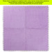 Плюшевый коврик-пазл EVA с ворсом 60х60х1см, Фиолетовый (SW-00002087)