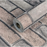 Самоклеючі шпалери в рулонах для стін 2800х500х1,5мм, Цегла