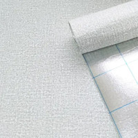 Самоклеючі шпалери в рулонах для стін 2800х500х2.5мм, Світло-сірі (YM-12)