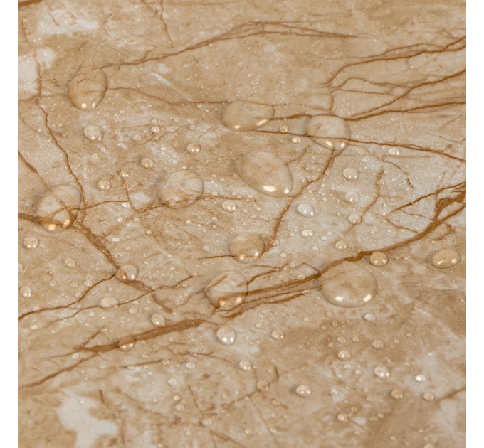 Самоклеющаяся пленка под мрамор, самоклейка для мебели, рулон 10м, Бежевый классический (2028)