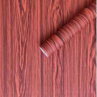Самоклеющаяся пленка под коричневое дерево, самоклейка на двери, мебель, рулон 10м (30018)