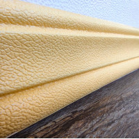 Гнучкий самоклеючий плінтус / багет самоклейка, Бежевий (126)