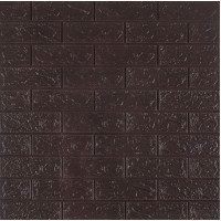 Самоклеючі 3Д панелі під цеглу Кава, 3D панелі самоклейка для стін 70x77x0,3см (018-3)