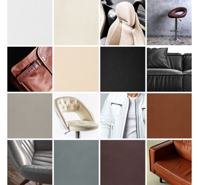 Самоклеюча екошкіра в рулоне 3м, шкірзам самоклейка, Бежева